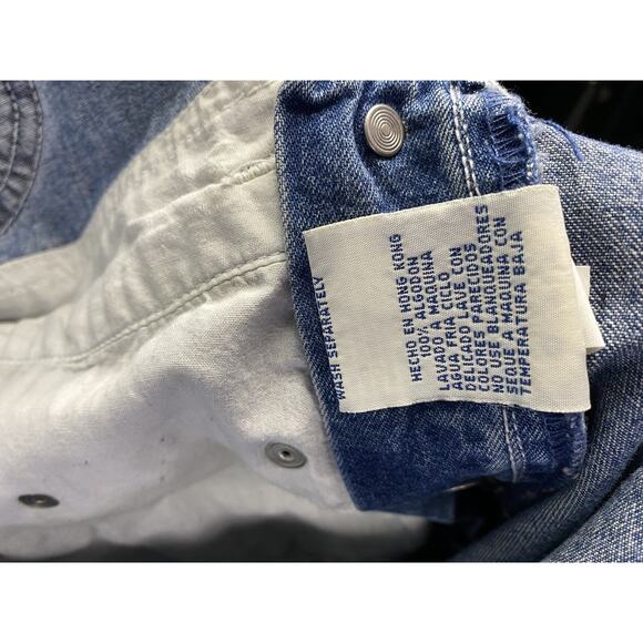 RVT Denim Overalls Size 20 Vintage Blue Wash 100% Cotton Gardening Carpenter - Picture 5 of 8